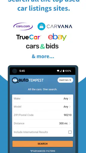 AutoTempest - Car search screenshot