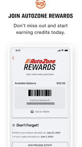 AutoZone Auto Parts & Repair screenshot