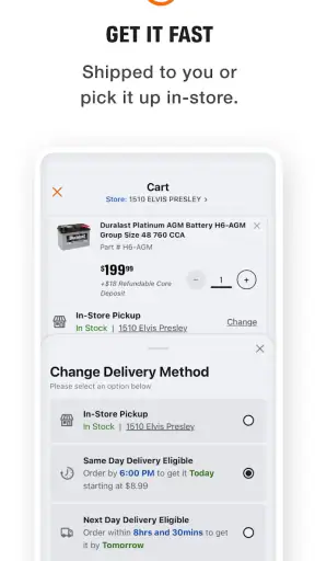 AutoZone Auto Parts & Repair screenshot