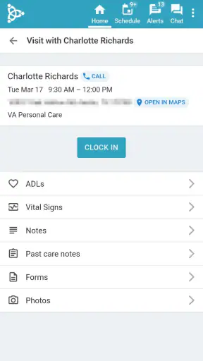 AxisCare Mobile screenshot