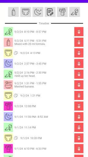 Baby Buddy for Android screenshot