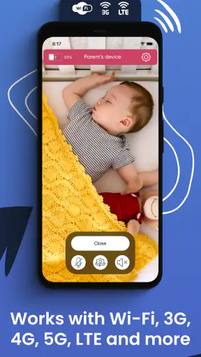 Baby Monitor Saby - 3G Babycam screenshot