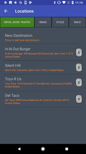 Back Seat Navigator screenshot