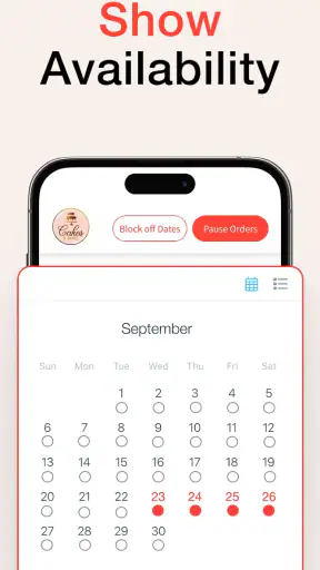 Bakesy: Home Bakery Biz App screenshot
