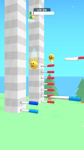 Ball Up: Knife Racing screenshot