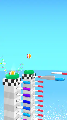 Ball Up: Knife Racing screenshot