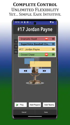 BallparkDJ Walkout Intros screenshot