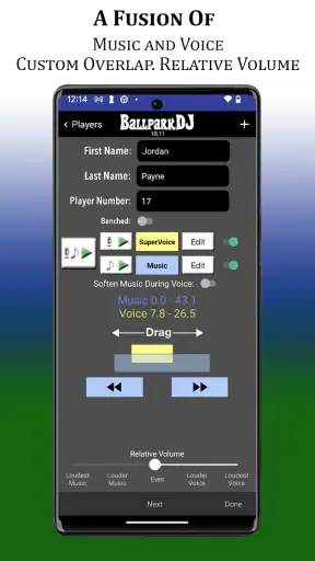 BallparkDJ Walkout Intros screenshot