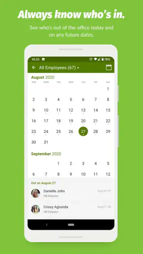 BambooHR screenshot