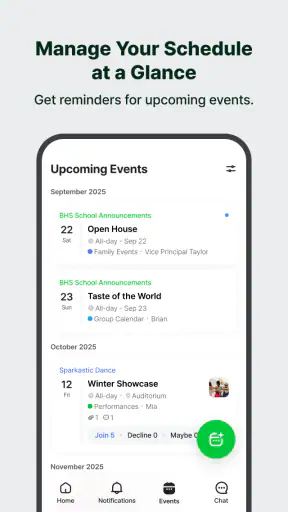 BAND - App for all groups screenshot