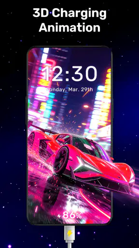Battery Charging Animation App screenshot
