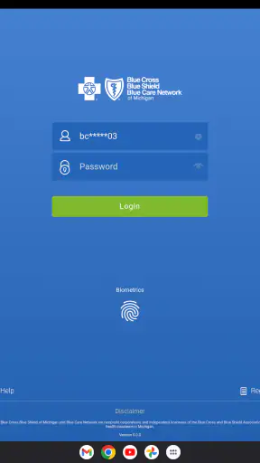 BCBSM screenshot