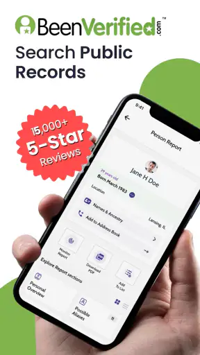 BeenVerified Background Search screenshot