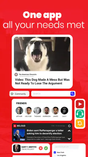 Beloud: News & Free Speech screenshot