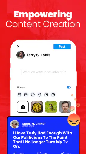 Beloud: News & Free Speech screenshot