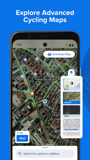 Bikemap: Cycling Tracker & GPS screenshot