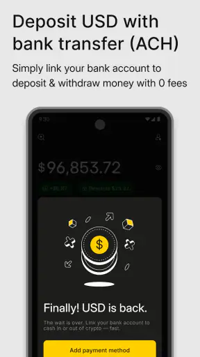 Binance.US: Buy BTC, DOGE, XRP screenshot