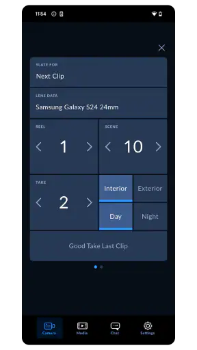 Blackmagic Camera screenshot