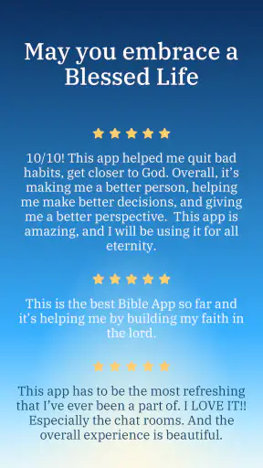 Blessed - Bible verse & Prayer screenshot
