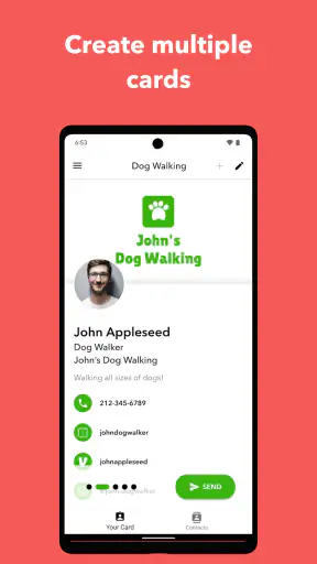 Blinq: Digital Business Card screenshot