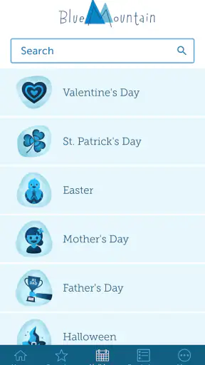 Blue Mountain Ecards screenshot