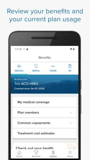 Blue Shield of California screenshot