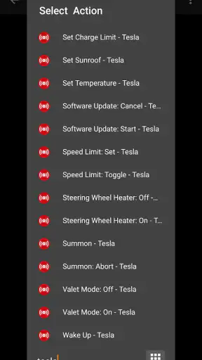 Bolt for Tesla - Tasker Plugin screenshot