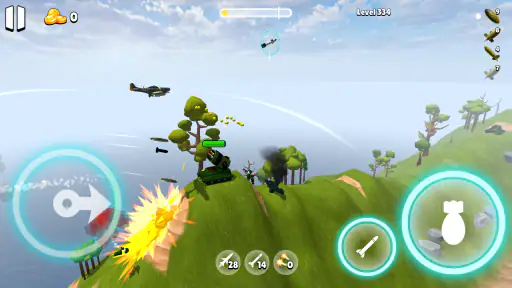 Bomber Ace: WW2 war plane game screenshot