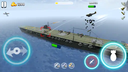Bomber Ace: WW2 war plane game screenshot
