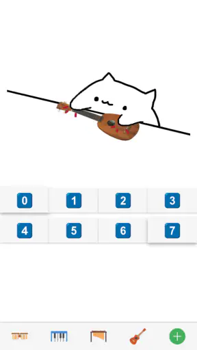 Bongo Cat: Musical Instruments screenshot