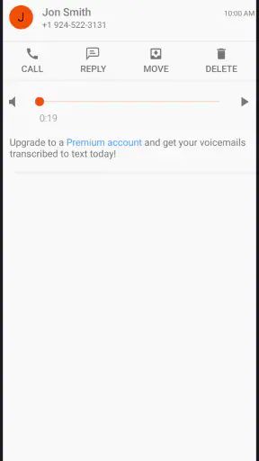 Boost Visual Voicemail screenshot