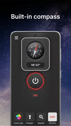 Brightest Flashlight Launcher screenshot