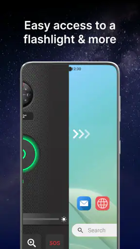 Brightest Flashlight Launcher screenshot