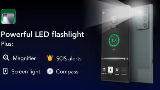 Brightest Flashlight Launcher screenshot