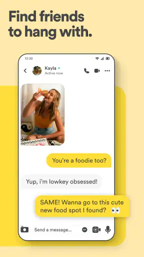 Bumble For Friends: Meet IRL screenshot