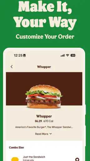 BURGER KING® App screenshot