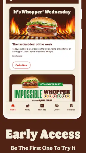 BURGER KING® App screenshot