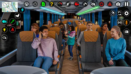 Bus Simulator : 3D Bus Games screenshot