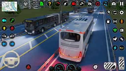 Bus Simulator : 3D Bus Games screenshot