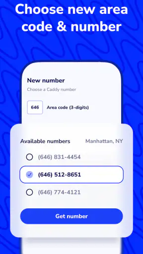 Caddy - Second Phone Number screenshot
