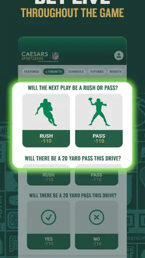 Caesars Sportsbook screenshot