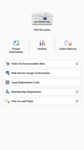 Canon PRINT screenshot
