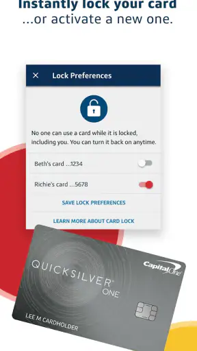 Capital One Mobile screenshot