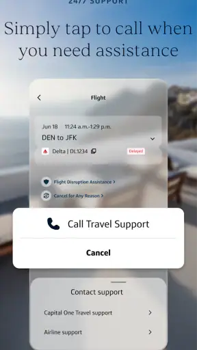 Capital One Travel screenshot