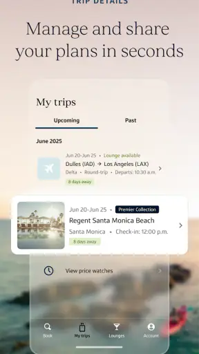 Capital One Travel screenshot