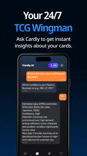 Cardly AI: Sports Card Scanner screenshot