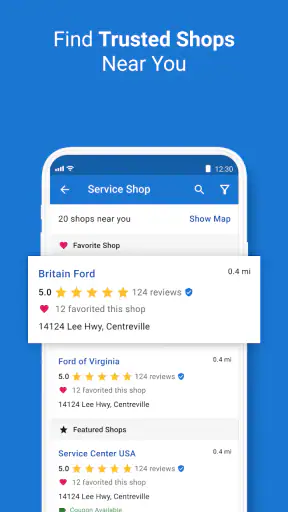 CARFAX Car Care App screenshot