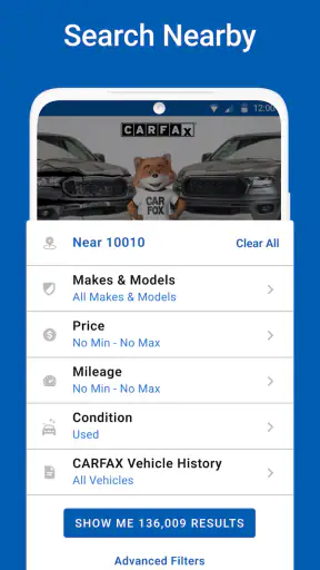 CARFAX - Shop New & Used Cars screenshot