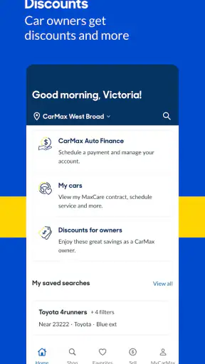 CarMax: Used Cars for Sale screenshot