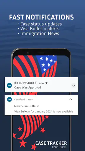 Case Tracker US Immigration screenshot